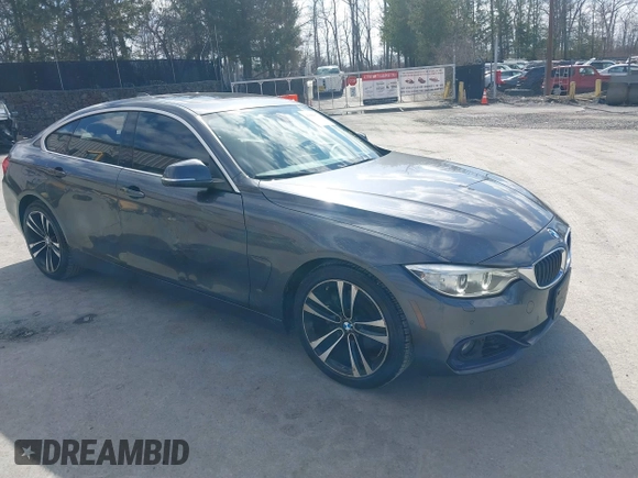 2016 BMW 4 Series 428i xDrive with VIN WBA4C9C56GG140427, listed as a IAAI auction lot 41886670 with 94,426 mi miles and . Bid and sale history available at carsss.com. Image 1.