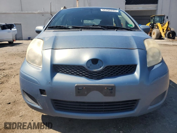 2009 Toyota Yaris with VIN JTDJT903395241996, listed as a Copart auction lot 55706245 with 337,210 mi miles and Clean Title. Bid and sale history available at DreamBid. Image 5.