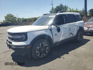 2023 Ford Bronco Sport Outer Banks with VIN 3FMCR9C66PRE30547, listed as a Copart auction lot 59049965 with 28,655 mi miles and Salvage title. Bid and sale history available at DreamBid. Image 1.