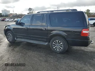 2015 Ford Expedition Max XLT with VIN 1FMJK1HT7FEF13627, listed as a Copart auction lot 51187075 with 215,325 mi miles and Salvage title. Bid and sale history available at DreamBid. Image 2.