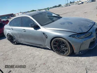 2023 BMW M3 Competition z VIN WBS33AY06PFP69567, wystawiony jako IAAI lot #41832775 z przebiegiem Nie podano mil oraz . Historia ofert i sprzedaży dostępna na DreamBid. Obrazek 6.