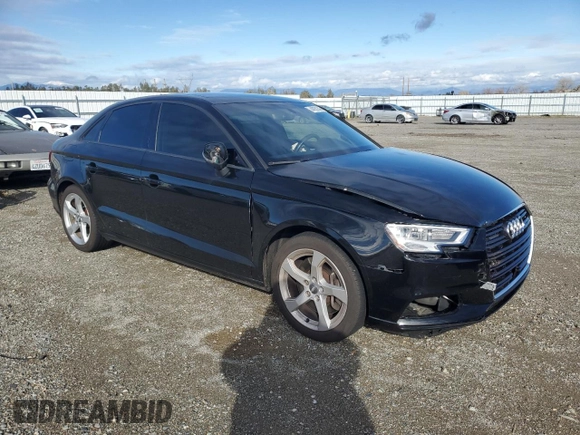 2019 Audi A3 Sedan Premium with VIN WAUBEGFF3K1018243, listed as a Copart auction lot 44052345 with 93,599 mi miles and Salvage Title. Bid and sale history available at carsss.com. Image 4.