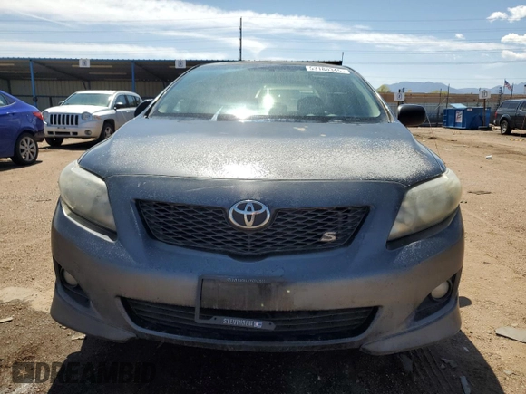 2009 Toyota Corolla with VIN 1NXBU40E99Z049005, listed as a Copart auction lot 53180345 with 175,772 mi miles and Clean Title. Bid and sale history available at carsss.com. Image 5.