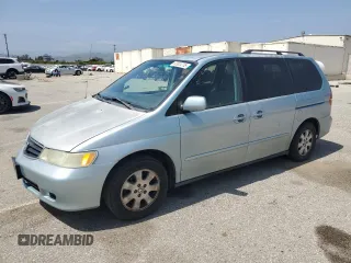 2004 Honda Odyssey EX z VIN 5FNRL18604B080100, wystawiony jako Copart lot #53924755 z przebiegiem 240 913 mil mil oraz Szkoda całkowita • Salvage title. Historia ofert i sprzedaży dostępna na DreamBid. Obrazek 1.