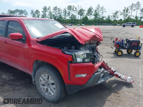 2022 Nissan Frontier SV with VIN 1N6ED1EJ4NN655111, listed as a IAAI auction lot 42558539 with 18,003 mi miles and . Bid and sale history available at DreamBid. Image 6.
