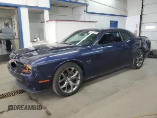 2015 Dodge Challenger R/T with VIN 2C3CDZAT8FH728186, listed as a Copart auction lot 58232745 with 77,283 mi miles and Salvage title. Bid and sale history available at DreamBid. Image 1.