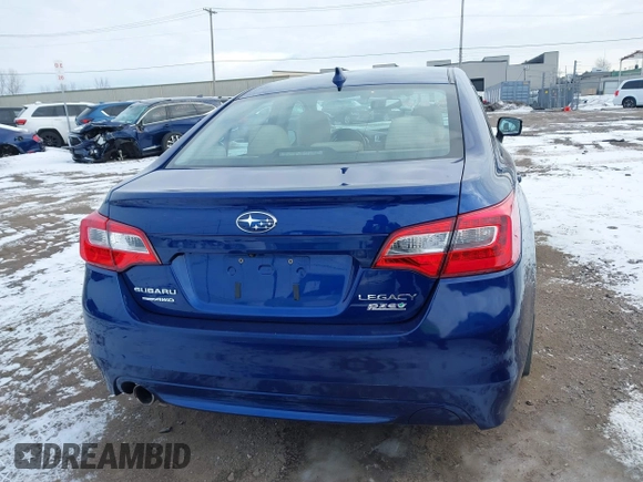 2016 Subaru Legacy 2.5i Limited with VIN 4S3BNAN63G3030888, listed as a IAAI auction lot 41698568 with 101,292 mi miles. Bid and sale history available at carsss.com. Image 16.