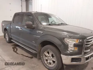 2015 Ford F-150 XLT with VIN 1FTEW1EP0FKE41589, listed as a IAAI auction lot 41345180 with 152,772 mi miles. Bid and sale history available at carsss.com. Image 1.