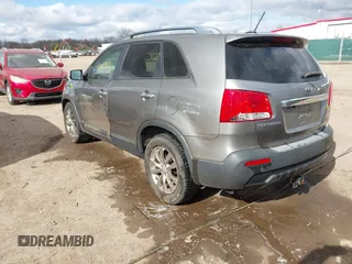 2011 Kia Sorento EX with VIN 5XYKUDA26BG123044, listed as a IAAI auction lot 42007811 with 193,657 mi miles. Bid and sale history available at carsss.com. Image 3.