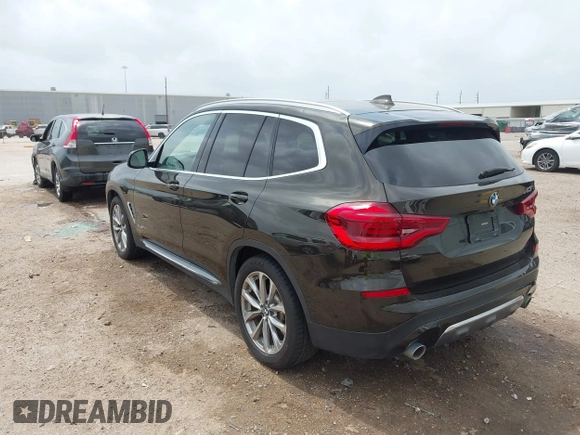 2018 BMW X3 xDrive30i with VIN 5UXTR9C59JLC73115, listed as a IAAI auction lot 41956118 with 48,116 mi miles and . Bid and sale history available at DreamBid. Image 3.