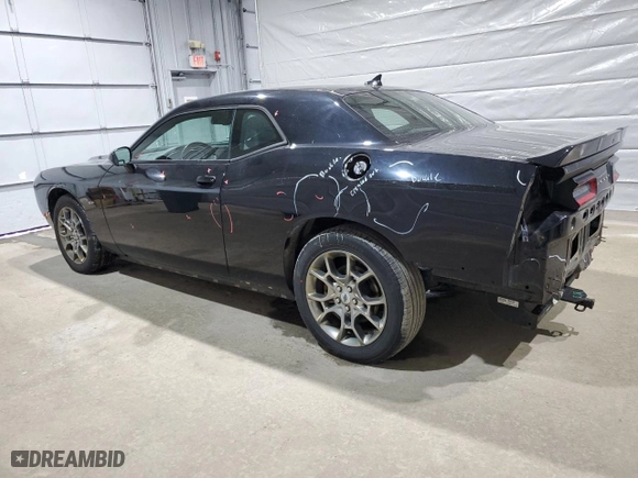 2017 Dodge Challenger GT with VIN 2C3CDZGG2HH607179, listed as a Copart auction lot 47167225 with 100,175 mi miles and Salvage Title. Bid and sale history available at carsss.com. Image 2.