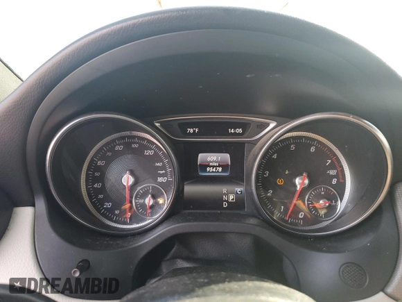 2018 Mercedes-Benz CLA with VIN WDDSJ4EB2JN641622, listed as a Copart auction lot 72875382 with 95,478 mi miles. Bid and sale history available at carsss.com. Image 9.
