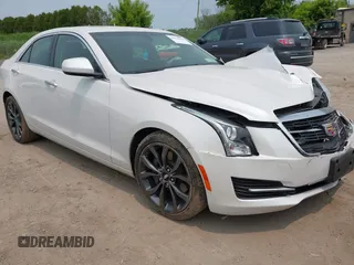 2018 Cadillac ATS AWD with VIN 1G6AE5RX7J0177460, listed as a IAAI auction lot 42414668 with 45,422 mi miles and . Bid and sale history available at DreamBid. Image 1.