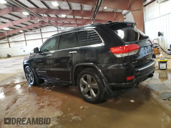 2015 Jeep Grand Cherokee Overland with VIN 1C4RJFCT6FC159979, listed as a Copart auction lot 48055435 with 108,846 mi miles and Clean Title. Bid and sale history available at carsss.com. Image 2.
