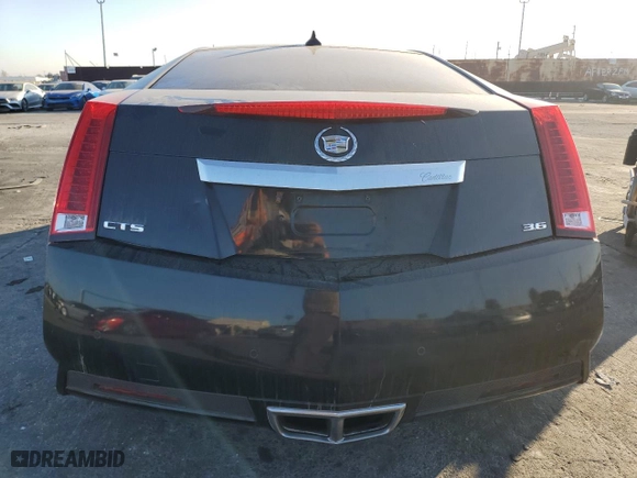 2011 Cadillac CTS Coupe with VIN 1G6DA1ED9B0156253, listed as a Copart auction lot 83859334 with 139,657 mi miles and Salvage Title. Bid and sale history available at carsss.com. Image 6.