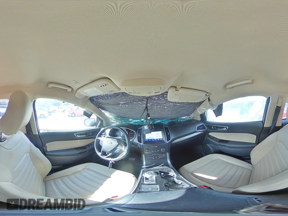 2019 Ford Edge SEL с VIN 2FMPK4J97KBB92236, выставлен на аукционе Copart как лот 61382775 с пробегом 67 162 миль миль и На запчасти • Non repairable. История ставок и продаж доступна на DreamBid. Изображение 16.