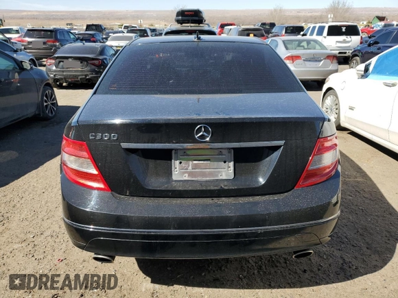 2011 Mercedes-Benz C with VIN WDDGF5EB3BA526033, listed as a Copart auction lot 46273215 with Not Provided miles and Salvage Title. Bid and sale history available at carsss.com. Image 6.