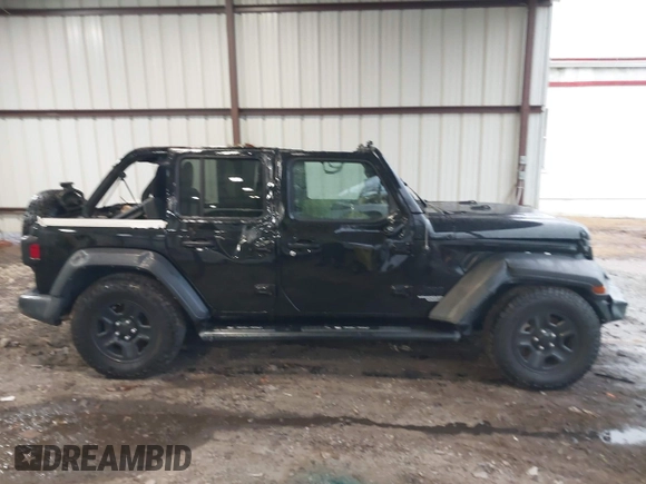 2021 Jeep Wrangler Unlimited Willys with VIN 1C4HJXDN2MW725181, listed as a IAAI auction lot 41731361 with 53,505 mi miles and . Bid and sale history available at DreamBid. Image 13.