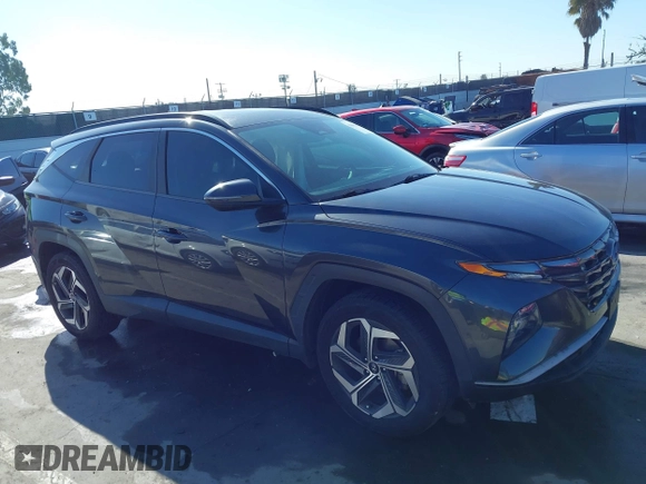 2022 Hyundai Tucson SEL with VIN 5NMJCCAEXNH061242, listed as a IAAI auction lot 41866145 with 63,501 mi miles and . Bid and sale history available at carsss.com. Image 12.