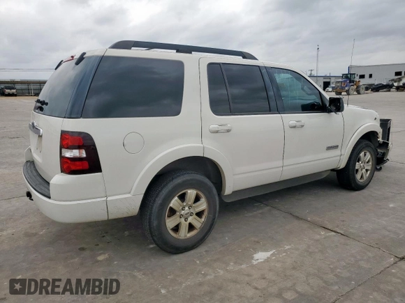 2008 Ford Explorer XLT with VIN 1FMEU63E08UA33875, listed as a Copart auction lot 54851655 with 166,968 mi miles and Salvage title. Bid and sale history available at DreamBid. Image 3.
