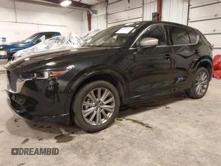 2024 Mazda CX-5 2.5 Turbo Signature with VIN JM3KFBXY8R0372916, listed as a IAAI auction lot 41524671 with 18,249 mi miles. Bid and sale history available at carsss.com. Image 22.