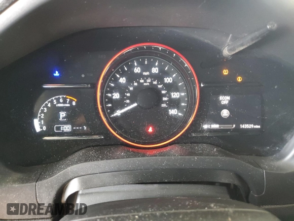 2019 Honda HR-V EX with VIN 3CZRU5H58KM717250, listed as a Copart auction lot 53018035 with 143,529 mi miles and Salvage Title. Bid and sale history available at carsss.com. Image 9.