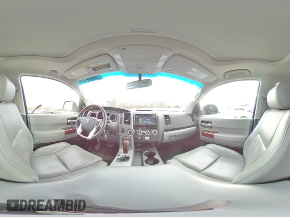 2016 Toyota Sequoia Platinum with VIN 5TDDW5G19GS141944, listed as a Copart auction lot 85374424 with 163,072 mi miles and Salvage Title. Bid and sale history available at carsss.com. Image 14.