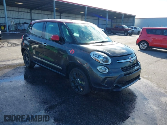 2016 FIAT 500L Trekking with VIN ZFBCFADH0GZ038032, listed as a IAAI auction lot 41426320 with 37,104 mi miles. Bid and sale history available at carsss.com. Image 1.