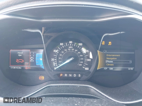 2016 Ford Fusion Titanium with VIN 3FA6P0D91GR237742, listed as a IAAI auction lot 41892627 with 73,616 mi miles and . Bid and sale history available at DreamBid. Image 7.