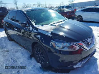 2018 Nissan Sentra SV with VIN 3N1AB7AP6JY346308, listed as a IAAI auction lot 41610643 with 104,439 mi miles. Bid and sale history available at carsss.com. Image 1.