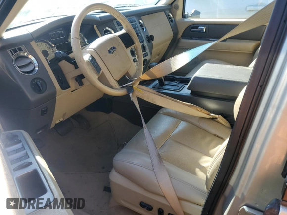 2008 Ford Expedition SSV with VIN 1FMFU15548LA38510, listed as a Copart auction lot 48409195 with 211,925 mi miles and Salvage title. Bid and sale history available at DreamBid. Image 7.