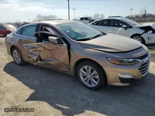 2019 Chevrolet Malibu LT with VIN 1G1ZD5ST6KF151370, listed as a Copart auction lot 48800755 with 33,191 mi miles and Salvage Title. Bid and sale history available at carsss.com. Image 4.