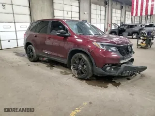2021 Honda Passport EX-L with VIN 5FNYF8H53MB023408, listed as a Copart auction lot 86218674 with 60,124 mi miles and Salvage Title. Bid and sale history available at carsss.com. Image 11.