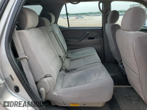 2007 Toyota Sequoia SR5 with VIN 5TDZT34A27S292597, listed as a Copart auction lot 54912925 with 212,463 mi miles and Salvage Title. Bid and sale history available at carsss.com. Image 10.