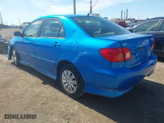 2007 Toyota Corolla CE with VIN 2T1BR32E47C805718, listed as a IAAI auction lot 41819856 with 247,430 mi miles. Bid and sale history available at carsss.com. Image 3.