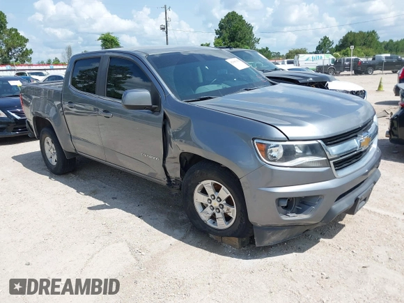 2020 Chevrolet Colorado 2WD Work Truck z VIN 1GCGSBEN5L1250342, wystawiony jako IAAI lot #42385150 z przebiegiem 56 302 mil mil oraz . Historia ofert i sprzedaży dostępna na DreamBid. Obrazek 1.