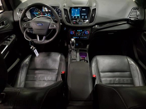 2019 Ford Escape Titanium with VIN 1FMCU9J94KUA02845, listed as a Copart auction lot 52096895 with 69,689 mi miles and Salvage Title. Bid and sale history available at carsss.com. Image 8.