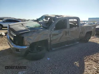 2015 Chevrolet Silverado 3500HD LTZ with VIN 1GC4K0C82FF141798, listed as a Copart auction lot 44032815 with 177,207 mi miles and Salvage Title. Bid and sale history available at carsss.com. Image 1.