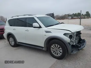 2020 Nissan Armada SV with VIN JN8AY2ND4LX016965, listed as a IAAI auction lot 41426843 with 62,523 mi miles. Bid and sale history available at carsss.com. Image 12.