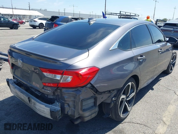 2020 Honda Accord Sport z VIN 1HGCV1F37LA017755, wystawiony jako IAAI lot #42267090 z przebiegiem 66 435 mil mil oraz . Historia ofert i sprzedaży dostępna na DreamBid. Obrazek 4.