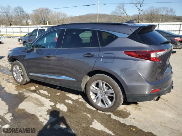 2020 Acura RDX w/Advance Pkg with VIN 5J8TC2H76LL000025, listed as a Copart auction lot 48022725 with 161,677 mi miles and Salvage Title. Bid and sale history available at carsss.com. Image 2.