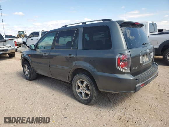 2007 Honda Pilot EX with VIN 2HKYF18467H536124, listed as a Copart auction lot 55494155 with 173,206 mi miles and Clean Title. Bid and sale history available at carsss.com. Image 2.