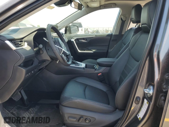 2025 Toyota RAV4 XLE Premium with VIN 2T3A1RFV4SC522493, listed as a Copart auction lot 58569445 with 14 mi miles and Salvage title. Bid and sale history available at DreamBid. Image 7.