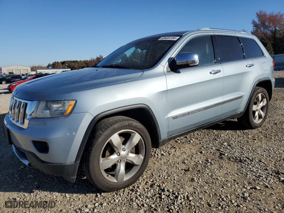 2012 Jeep Grand Cherokee Overland with VIN 1C4RJFCG6CC239104, listed as a Copart auction lot 83635184 with 166,167 mi miles and Clean Title. Bid and sale history available at carsss.com. Image 1.