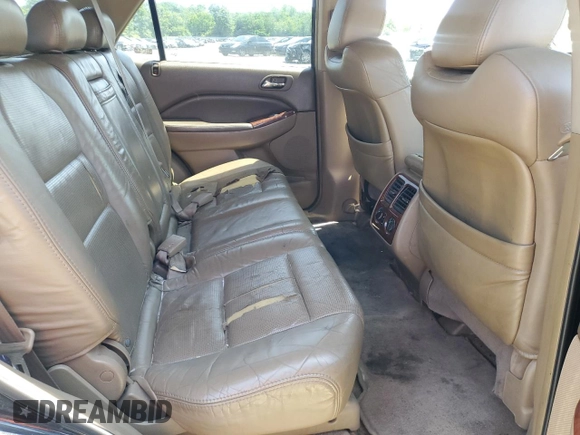 2004 Acura MDX Touring with VIN 2HNYD188X4H509144, listed as a Copart auction lot 58596645 with Not provided miles and Salvage title. Bid and sale history available at DreamBid. Image 11.