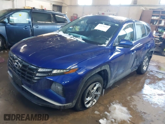2022 Hyundai Tucson SE with VIN 5NMJACAE3NH029173, listed as a IAAI auction lot 41579435 with 31,379 mi miles. Bid and sale history available at carsss.com. Image 17.