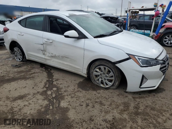 2019 Hyundai Elantra SE with VIN 5NPD74LF5KH490624, listed as a Copart auction lot 81681674 with 96,569 mi miles and Clean Title. Bid and sale history available at DreamBid. Image 4.
