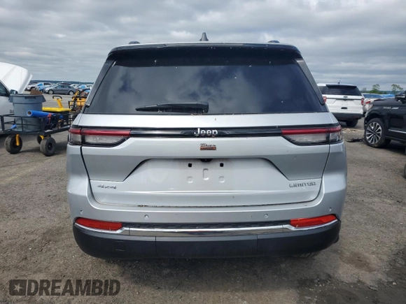 2022 Jeep Grand Cherokee Limited z VIN 1C4RJHBG6N8531726, wystawiony jako Copart lot #56791825 z przebiegiem 23 583 mil mil oraz Szkoda całkowita • Salvage title. Historia ofert i sprzedaży dostępna na DreamBid. Obrazek 6.