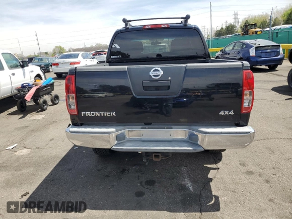 2006 Nissan Frontier SE with VIN 1N6AD07W16C440042, listed as a Copart auction lot 54503065 with 137,634 mi miles and Salvage title. Bid and sale history available at DreamBid. Image 6.