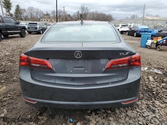 2015 Acura TLX V6 Tech with VIN 19UUB2F54FA015793, listed as a Copart auction lot 47368765 with 67,606 mi miles and Salvage Title. Bid and sale history available at carsss.com. Image 6.